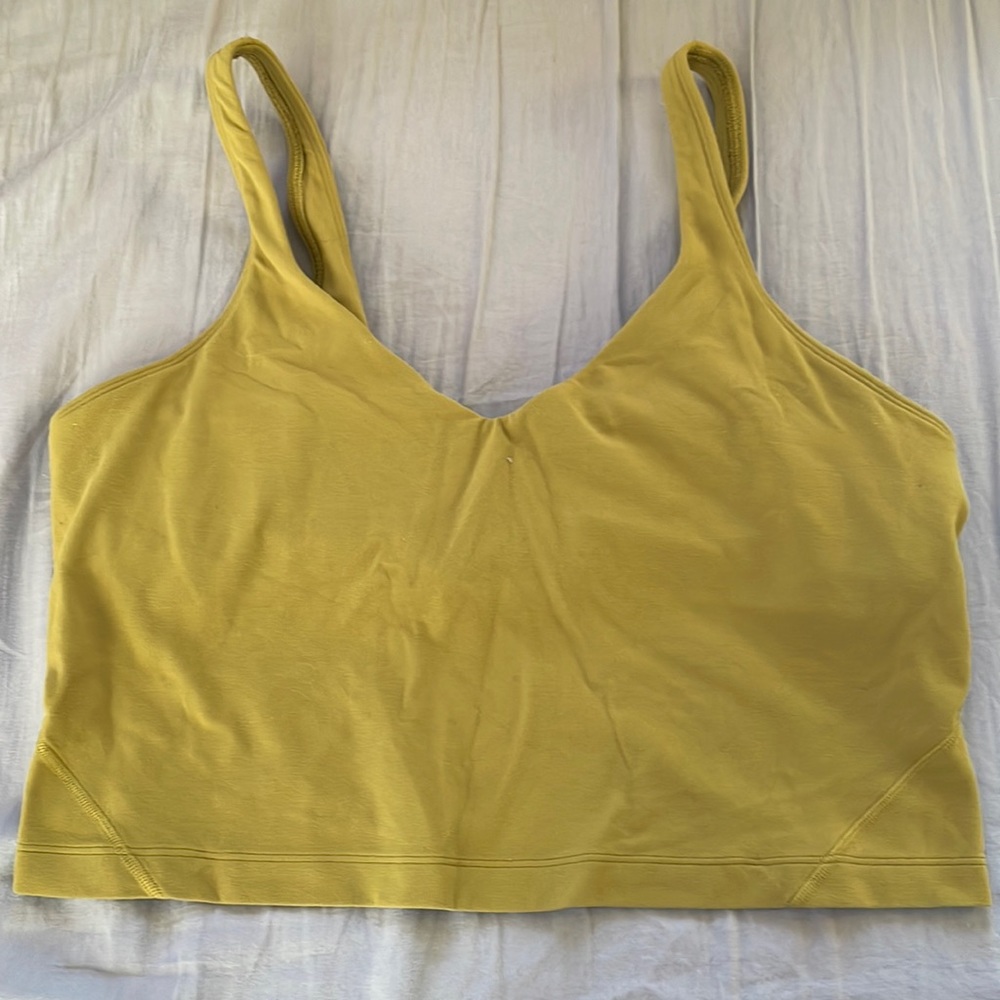 Lululemon Align Tank in Bronze Green - Size 12